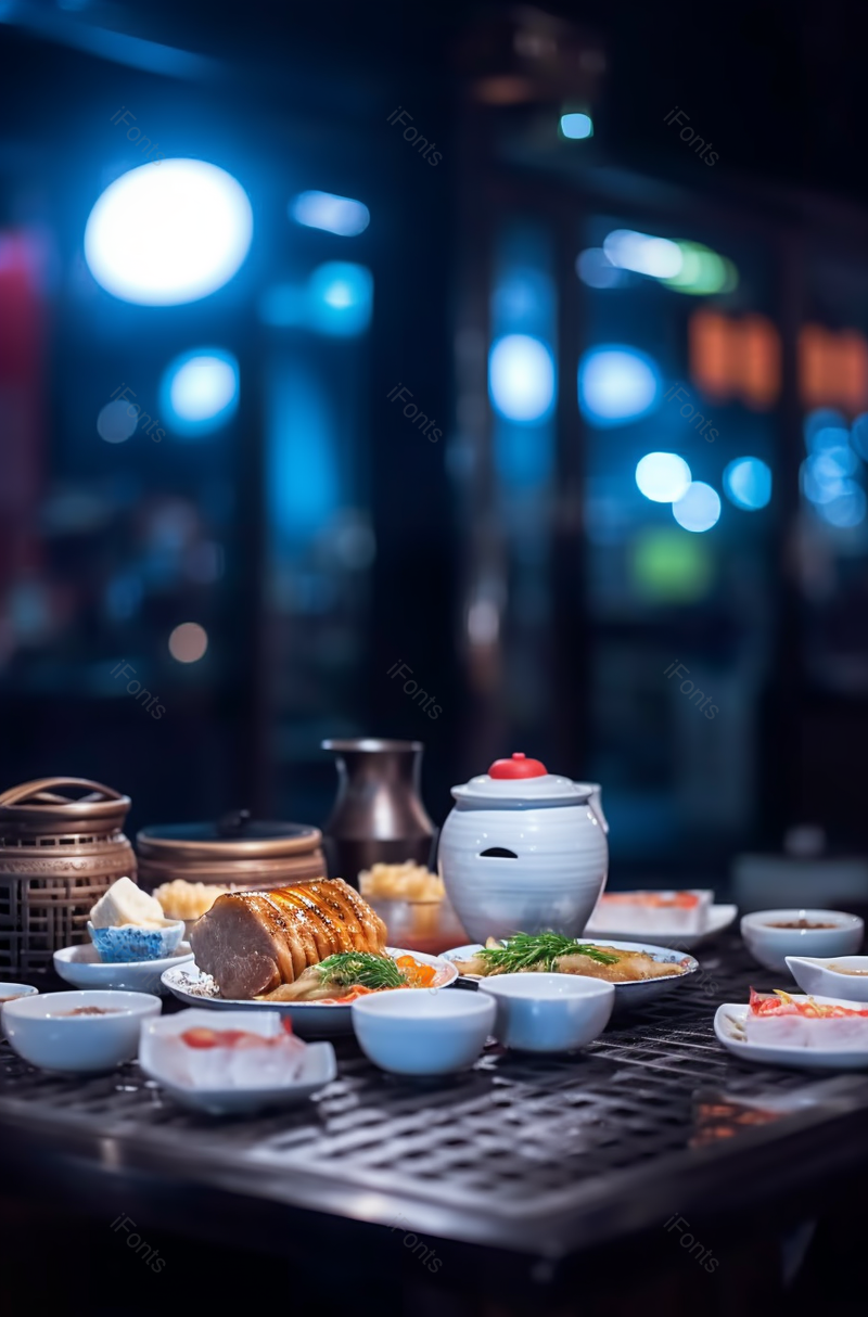 特写变化的点心在一个餐厅,高清,摄影图,摄影图片,图片大全,摄影图免费下载